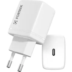 Carregador de Parede Fortrek 3.0A 20W FK 131B (1 USB-C) Fast Charge