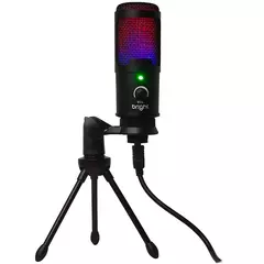 Microfone Streamer USB Bright RGB