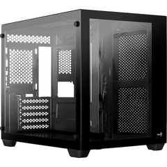 Gabinete Gamer Aerocool Dryft Black *Sem Fan Led* - Micro-ATX e Mini-ITX