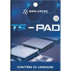 Thermal Pad Implastec Ts Pad 1,5mm 100x100 - 12,8 W/m.K