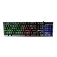 Teclado Semi Mecânico Fortrek BlackFire New Rainbow