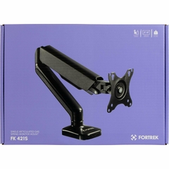 Suporte Para Monitor Fortrek FK 421S Articulado com Pistão a Gás 17”-32" - WZetta: Pcs, Eletrônicos, Áudio, Vídeo e mais