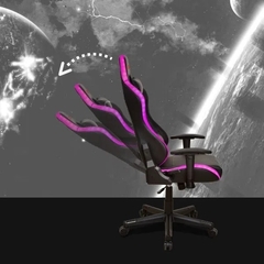 Cadeira Gamer Reclinável GT Space com LED RGB | GT Gamer - WZetta: Pcs, Eletrônicos, Áudio, Vídeo e mais