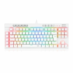 Teclado Óptico 80% Redragon Magic Wand Pro White RGB Switch Blue na internet