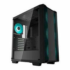 Gabinete Gamer Deepcool CC 560 Black *Com 4 Fans Led* - ATX, Micro-ATX e Mini-ITX