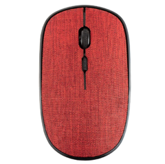 Mouse Sem Fio USB GT Colors em Tecido Red