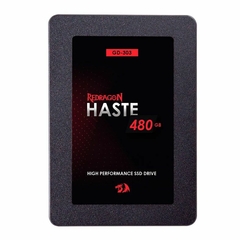 SSD 480GB Redragon Haste Sata III Leitura 550MB/S Gravacao 470MB/S - 1 Ano de Garantia