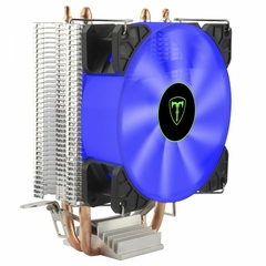 Air Cooler T-Dagger Idun 90mm Led Azul Intel/AMD LGA1200/1366/775 | AM4 HeatPipe: 2 (6mm) TDP: 80W - T-GC9109 B
