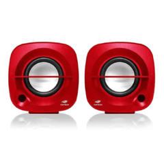 Caixa de Som C3Tech SP-303BK Red 3W Rms - comprar online