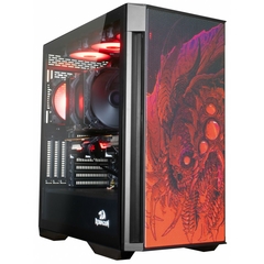 Gabinete Gamer Redragon Strafe Infernal Dragon *Sem Fan Led* - E-ATX, ATX, Micro-ATX e Mini-ITX