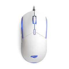 Mouse Gamer C3Tech MG-80WH White Rgb 3.200DPI