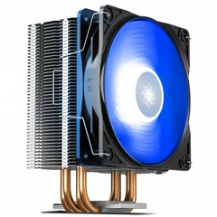 Air Cooler Deepcool Gammaxx 400 V2 120mm Led Azul Intel/AMD LGA1700 | AM4 HeatPipe: 4 (6mm) TPD: 150W ± 10% - DP-MCH4-GMX400V2-BL