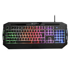 Teclado Semi Mecânico C3Tech KG-80BK RGB