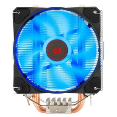 Air Cooler Redragon TYR 120mm Led Azul Intel/AMD LGA1200/1366 | AM4 HeatPipe: 4 (6mm) TDP: 130W - CC-9104B