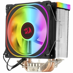 Air Cooler Redragon Thor 120mm Led Rainbow Intel/AMD LGA1200/1366 | AM4 HeatPipe: 4 (6mm) TDP: 130W - CC-9103 - comprar online