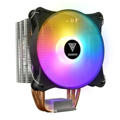 Air Cooler Boreas E1-410 LITE 120mm Led Rainbow Intel/AMD LGA1700/2066/2011 | AM4 HeatPipe: 4 (6mm) - BOREAS E1-410-LITE