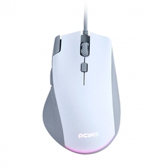 Mouse Gamer PCYes Zyron RGB 12800DPI White