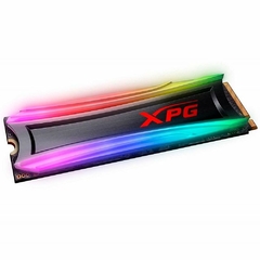 SSD M.2 NVMe 256GB XPG Spectrix S40G RGB PCIe 3.0X4.0 Leitura 3500MB/S Gravacao 1200MB/S - 1 Ano de Garantia