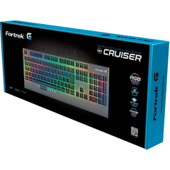 Imagem do Teclado Gamer Mecânico Fortrek Cruiser Dark Grey RGB