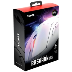 Imagem do Mouse Gamer Pcyes Basaran White Ghost RGB 12.400DPI 6 Botões - Pmgbrwg