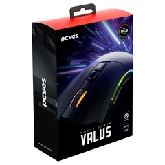 Imagem do Mouse Gamer Pcyes Valus RGB 12.400DPI 8 Botões - Pmgvlbv