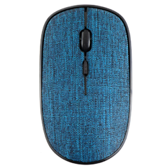 Mouse Sem Fio USB GT Colors em Tecido Blue