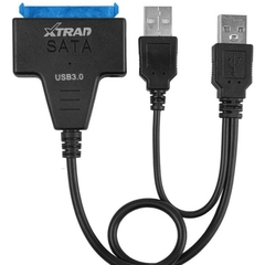 Adaptador Conversor USB 3.0 p/ SATA Até 4TB Xtrad XT151