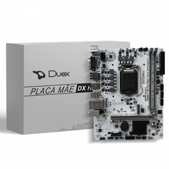 Placa Mãe LGA1200 H510 DDR4 c/ M.2 10ª e 11ª Geração White Duex - 1 Ano de Garantia - comprar online