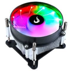 Air Cooler Rise Mode X4 90mm Led Rainbow Intel LGA1200 TDP: 115W - RM-ACX-04-RGB
