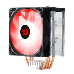 Air Cooler Redragon SIF 120mm Led RGB (Ligar na Placa Mãe* LED Controlável RGB 12V 4 Pinos) Intel/AMD LGA1700/1366 | AM4 HeatPipe: 4 (6mm) TDP: 150W - CC-1052-RGB