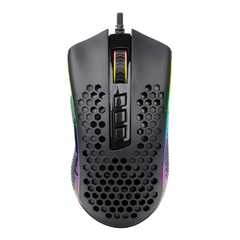 Mouse Gamer Redragon Storm Black M808W-RGB 12.400DPI
