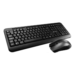 Kit Teclado e Mouse Sem Fio C3tech K-W60BK 2.4GHZ 10M - comprar online