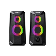 Caixa De Som Gamer Lehmox Rgb 6W Rms