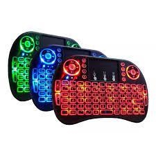 Mini Teclado e Mouse Touch c/ Led Ideal p/ TV Box / PC / Not na internet