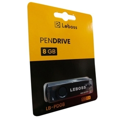 Pen Drive USB 2.0 Slim 8GB Knup Leboss Premium
