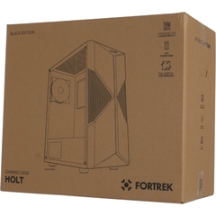 Gabinete Gamer Fortrek Holt Black Com Led Rgb Frontal - ATX, Micro-ATX e Mini-ITX - comprar online