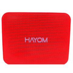 Caixa de Som Bluetooth IPX7 Vermelho Hayom CP2702