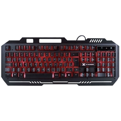 Teclado Vinik Shield VX Gaming Led Vermelho