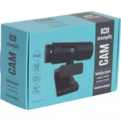 Webcam Streamplify Full HD 1080P 60FPS Preta na internet