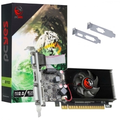 Placa de Vídeo Geforce GT 610 2GB DDR3 Pcyes Single Fan 64 Bits Saída Hdmi, Dvi, Vga - loja online