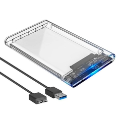 Case HD 2.5 Notebook USB 3.0 Infokit Transparente ECASE-300