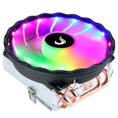 Air Cooler Rise Mode X5 120mm Led Rainbow Intel/AMD LGA1200 | AM4 HeatPipe: 4 (6mm) TDP: 130W - RM-ACX-05-RGB