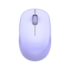 Mouse Sem Fio Pcyes Mover Purple 2.4GHZ 1600DPI Clique Silencioso