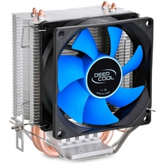 Air Cooler Deepcool Ice Edge Mini 80mm Fan Azul Intel/AMD LGA1200 | AM4 HeatPipe: 2 (6mm) TDP: 100W - DP-MCH2-IEMV2