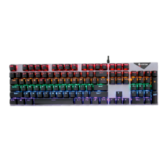 Teclado Mecânico Hayom TC3218 RGB Switch Blue