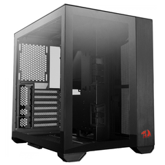 Gabinete Gamer Lian Li O11 Dynamic Mini Redragon Edition Black *Sem Fan Led* - E-ATX, ATX, Micro-ATX e Mini-ITX