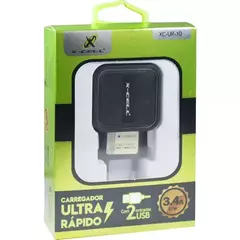 Carregador de Parede X-Cell 3.4A 15W XC-UR10 (2 USB) Fast Charge - comprar online