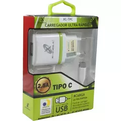 Carregador Com Cabo X-Cell USB-C XC-TPC - comprar online