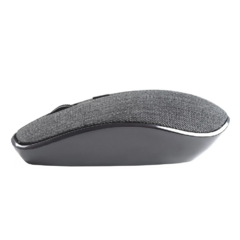 Mouse Sem Fio USB GT Colors em Tecido Grey - comprar online
