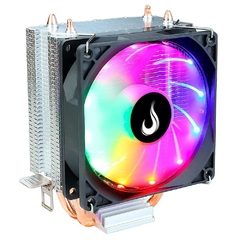 Air Cooler Rise Mode Z5 90mm Led Rainbow Intel/AMD LGA1200/1366/775 | AM4 HeatPipe: 2 (6mm) TDP: 120W - RM-ACZ-Z5-RGB - comprar online
